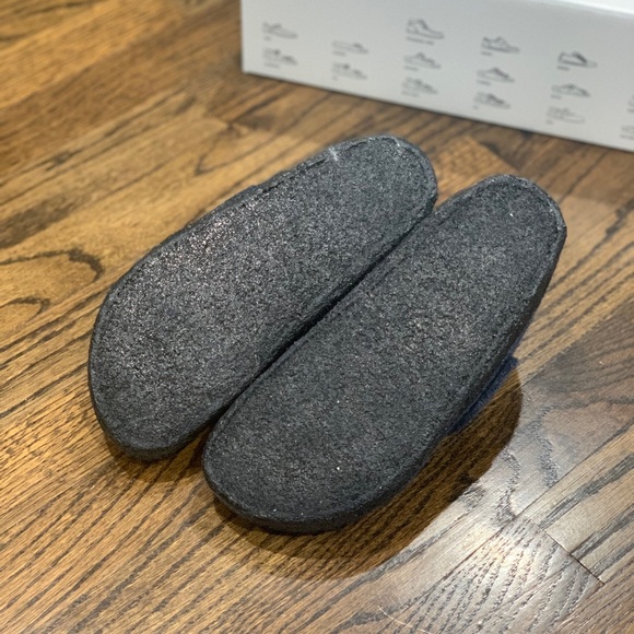 New Birkenstock Zermatt HL Kids Wool Felt Dark Blue Size 34 - Picture 5 of 9